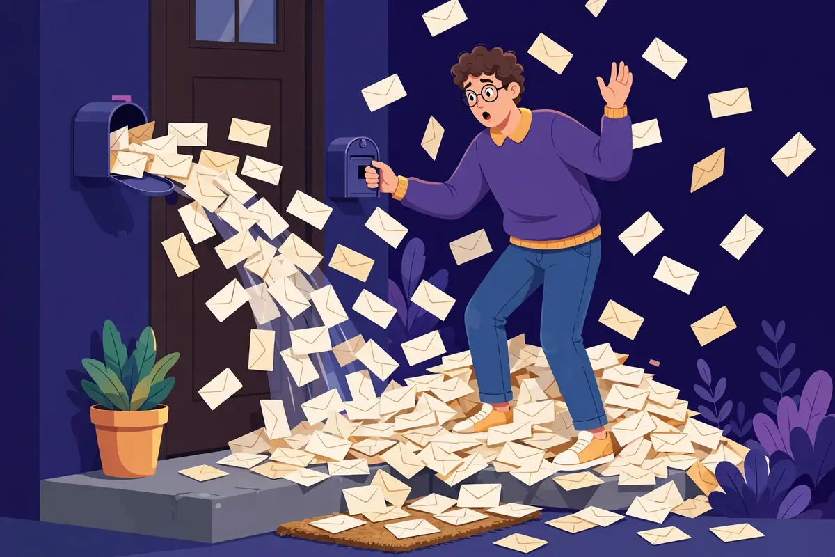I Wanted One Newsletter. I Got Forty. — illustration