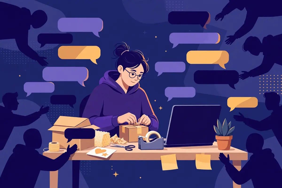 Selling Online? Stop Giving Every Supplier and Stranger Your Personal Email — illustration