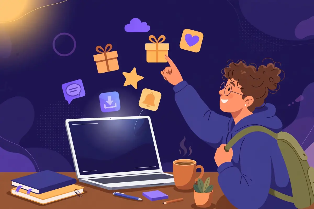 Student Life Runs on Free Trials. Your Inbox Pays for Them. — illustration